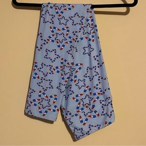 NWOT 💙 LuLaRoe Bomb Pop Leggings